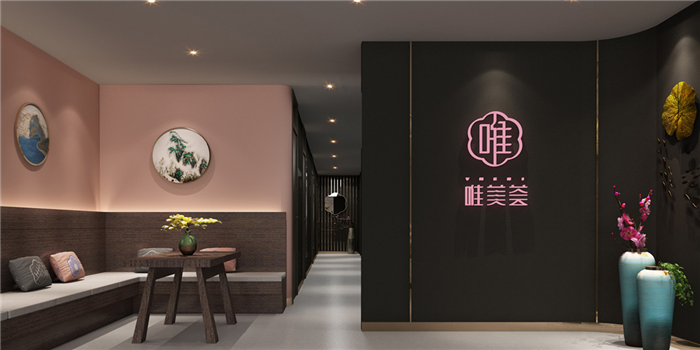 深圳美容院装修设计 现代简约风格